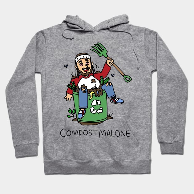 Compost Malone Hoodie by Everything Goods